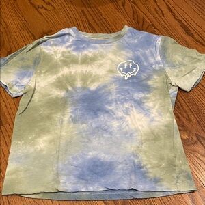 Kids Art Class Tie-Dye T-Shirt in Blue and Green
